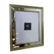 Porta Retrato Espelhado Dourado Detalhes G Porta Retrato Espelhado Dourado Detalhes G