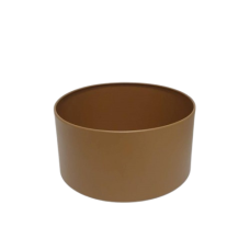 Vaso de Metal Ocre Vaso de Metal Ocre