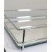 Bandeja de Metal Retangular com Espelho