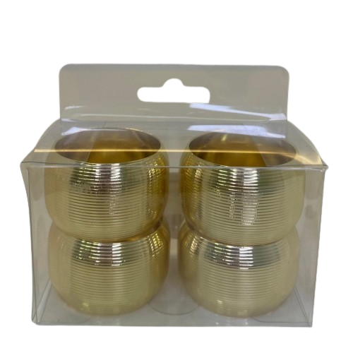 Porta Guardanapo de Metal Dourado Porta Guardanapo de Metal Dourado