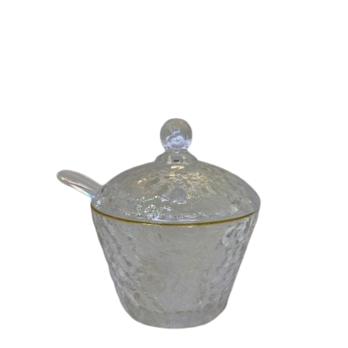 Açucareiro de Cristal Martelado Açucareiro de Cristal Martelado