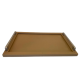 Bandeja de Couro Caramelo P