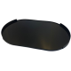 Bandeja de Metal com Vidro Preto G 