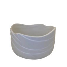 Cachepot de Cerâmica Branco 