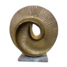 Escultura Espiral de Base Mamorizada Escultura Espiral de Base Mamorizada