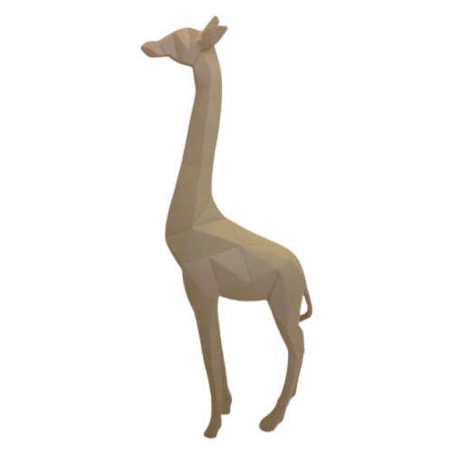 Escultura Girafa 3D M Escultura Girafa 3D M