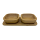 Petisqueira Com Bowl Bambu 