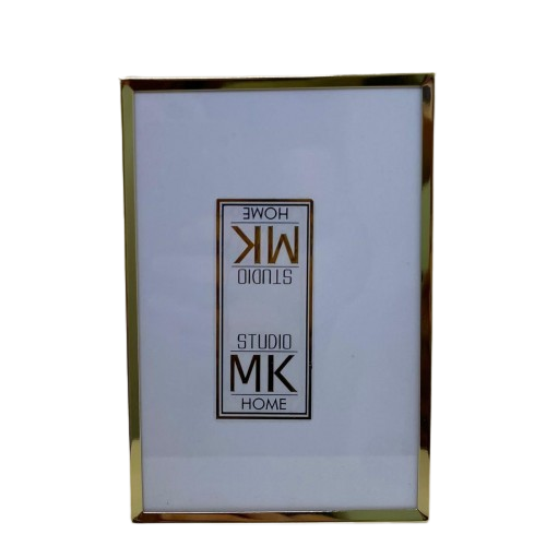 Porta Retrato Dourado Aço Inox P Porta Retrato Dourado Aço Inox P